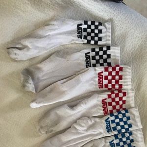 Vans check board crew socks